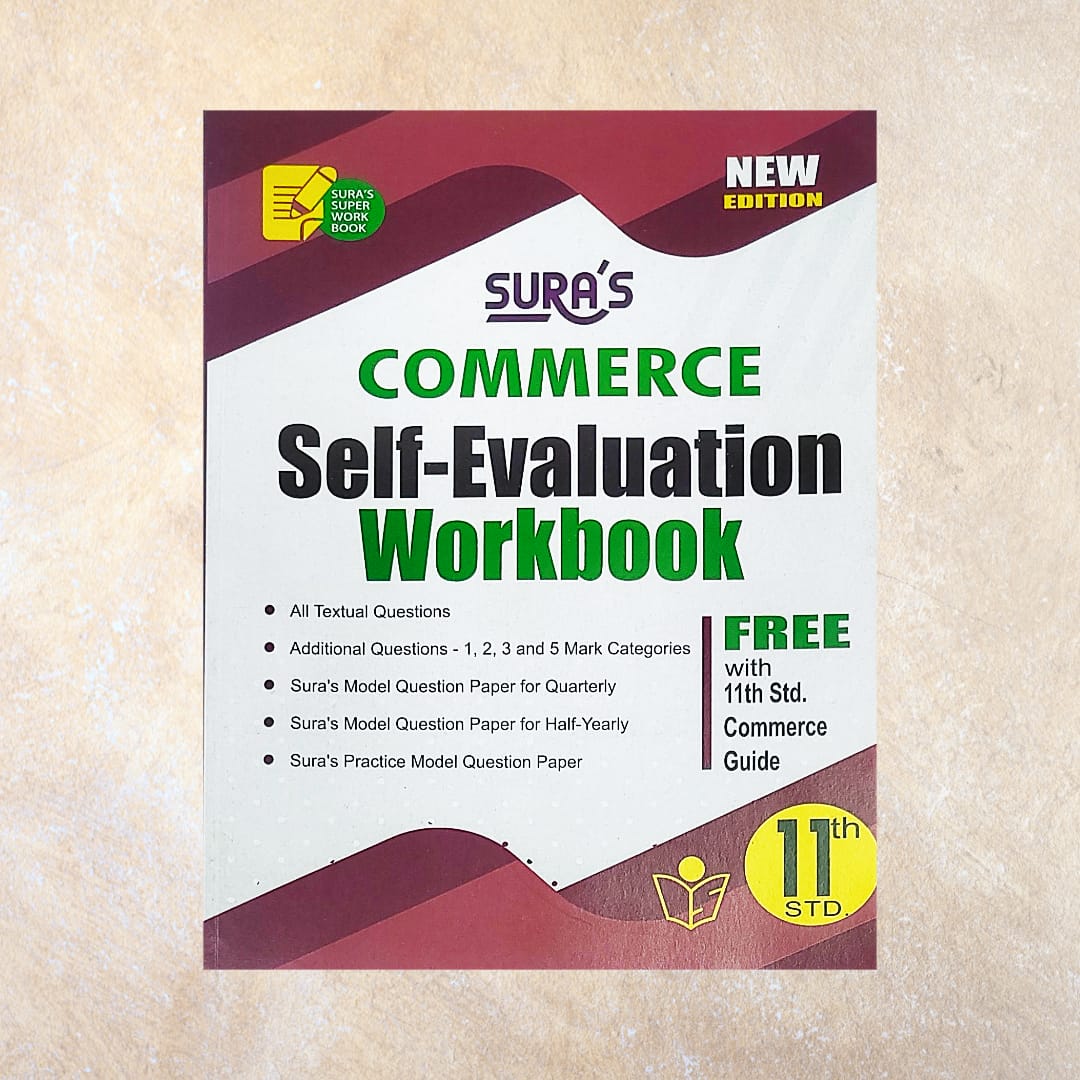 11th Sura's Commerce Guide (Set of 2 Books) - Sri Shyamala Puthaga Angadi