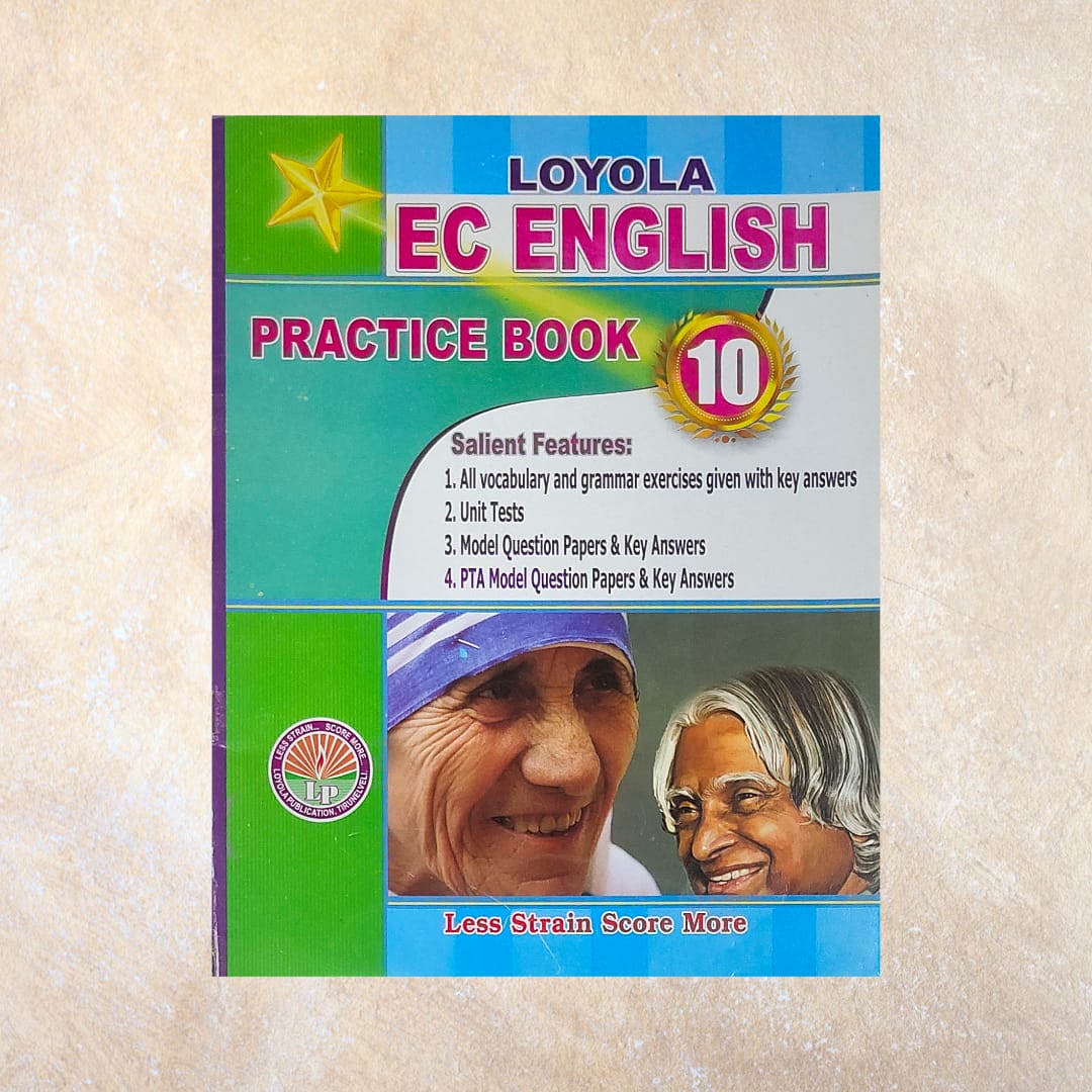 10th Loyola EC English Guide (Set of 2 Books)