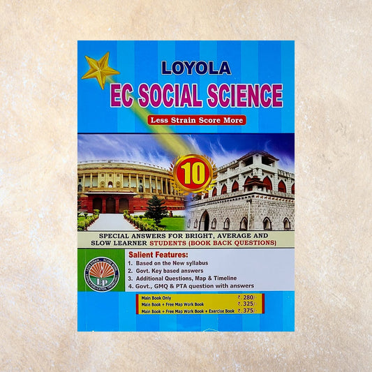 10th Loyola EC Social Science Guide (Set of 3 Books)