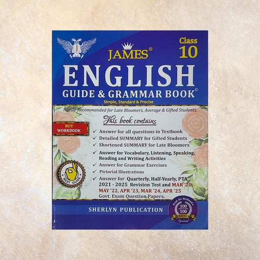 10th James English Guide (Set of 2 Books)