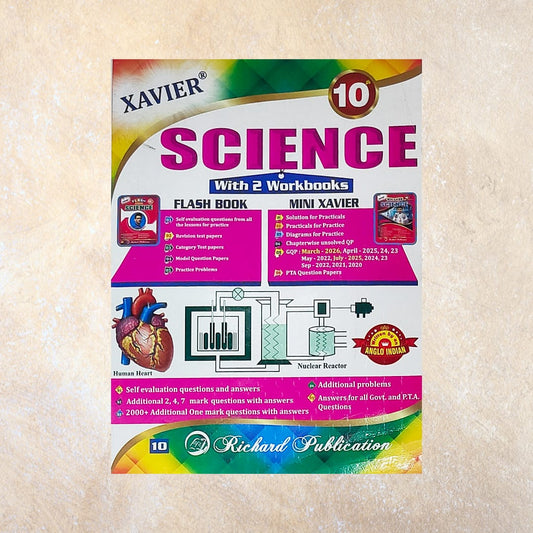 10th Xavier Science Guide (Set of 3 Books)