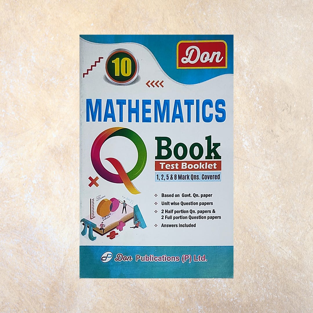 10th Don Mathematics Guide (Set of 2 Books) - Sri Shyamala Puthaga Angadi