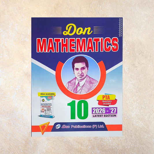 10th Don Mathematics Guide (Set of 2 Books) - Sri Shyamala Puthaga Angadi