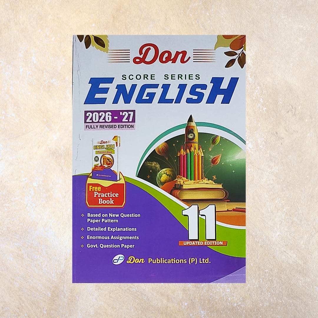 11th Don Score Series English Guide (Set of 2 Books) - Sri Shyamala Puthaga Angadi