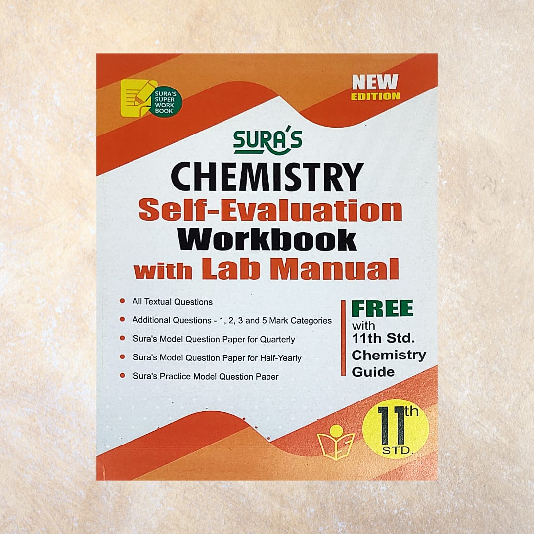 11th Sura's Chemistry Guide (Set of 2 Books) - Sri Shyamala Puthaga Angadi