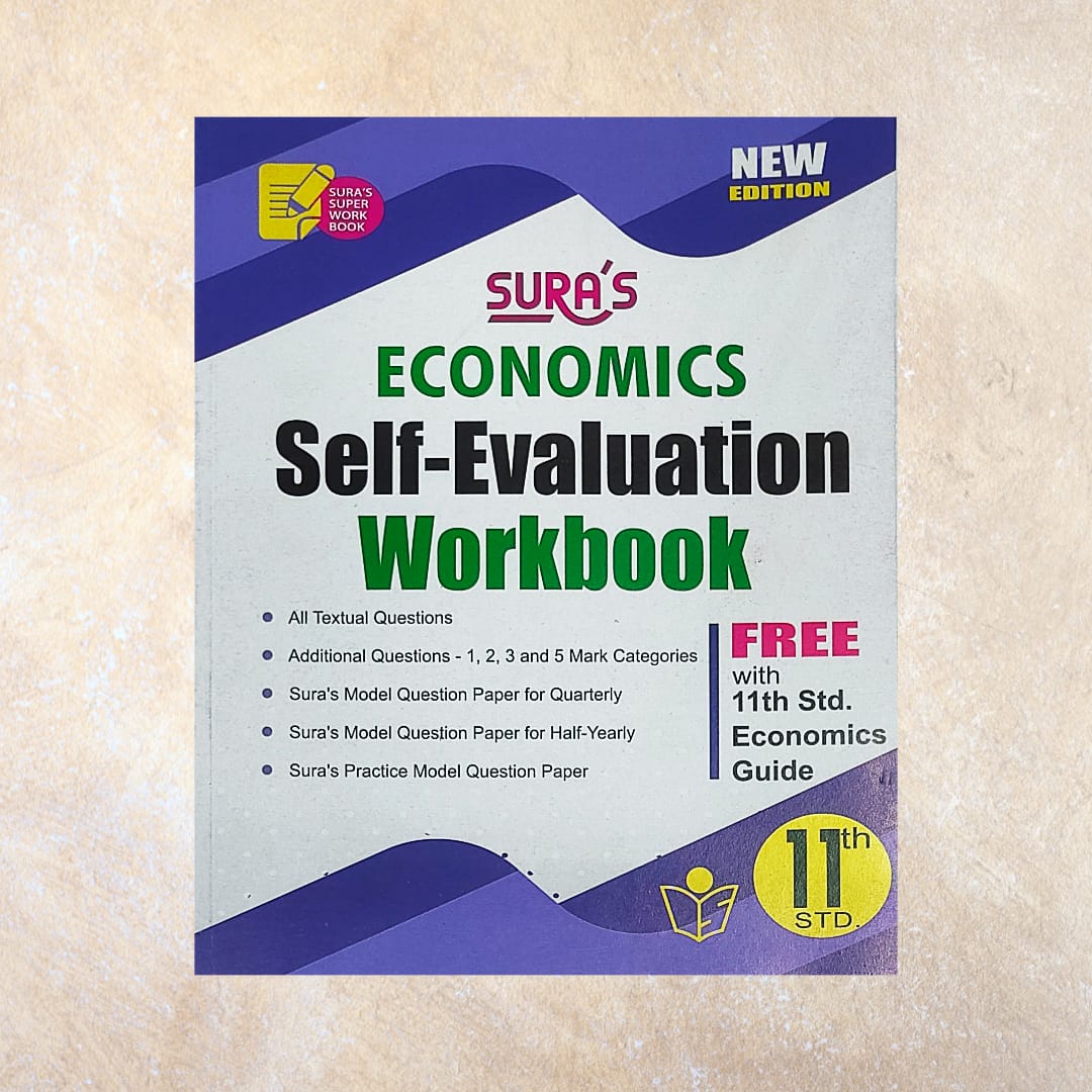 11th Sura's Economics Guide (Set of 2 Books) - Sri Shyamala Puthaga Angadi