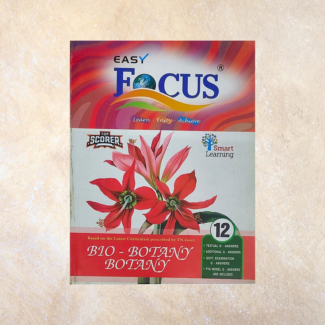 12th Focus Bio Botany & Botany Guide