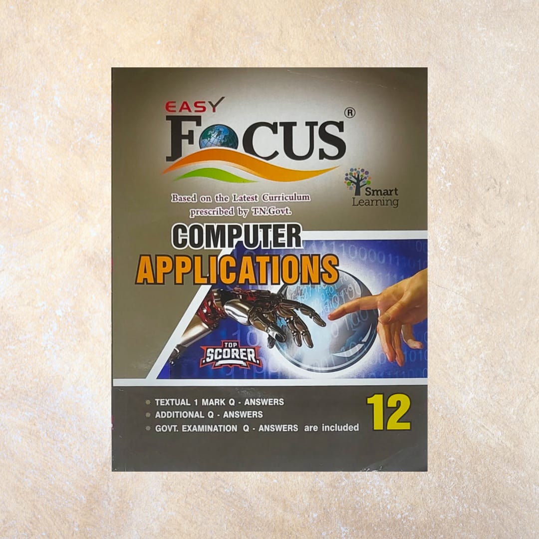12th Focus Computer Application Guide