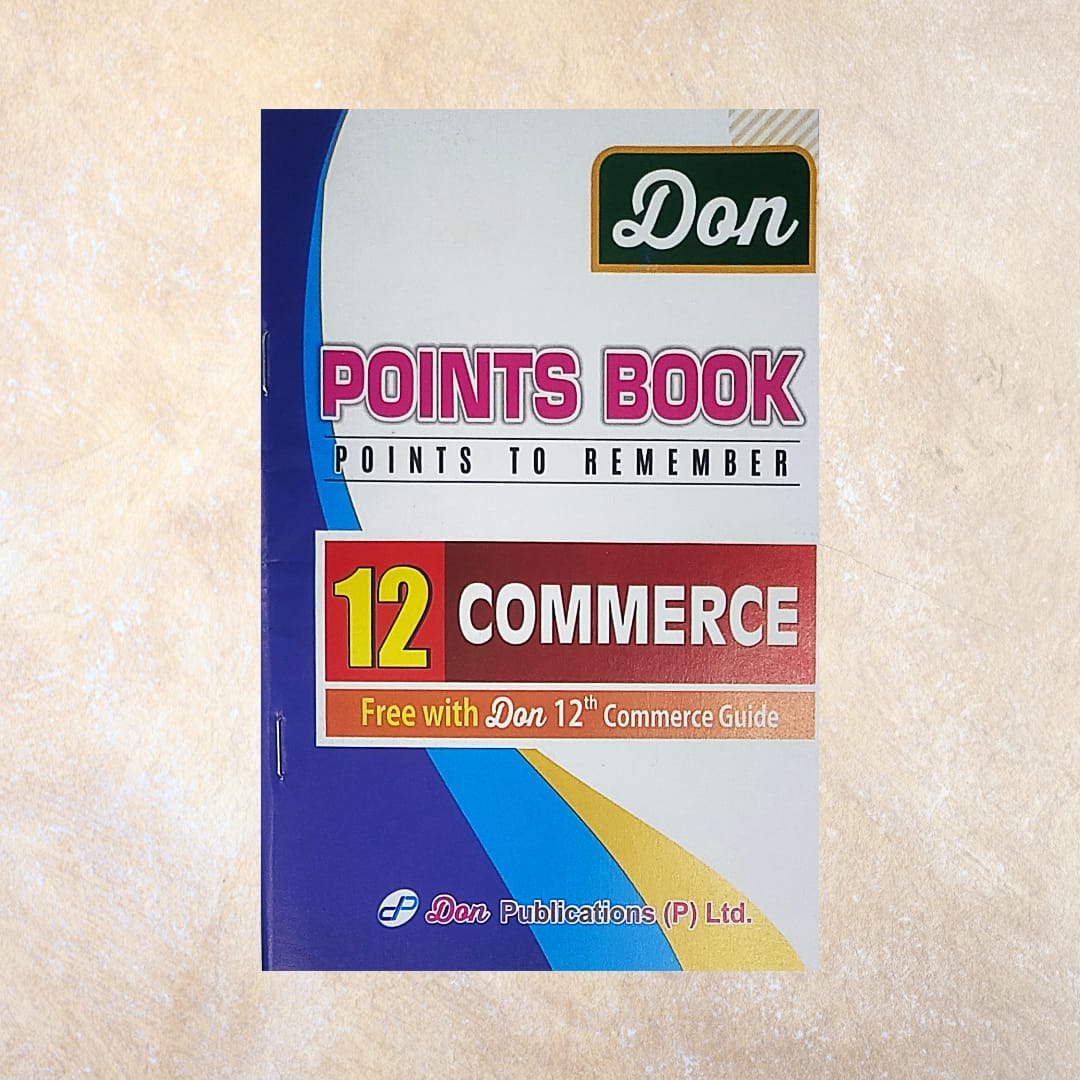 12th Don Commerce Guide (Set of 2 Books) - Sri Shyamala Puthaga Angadi