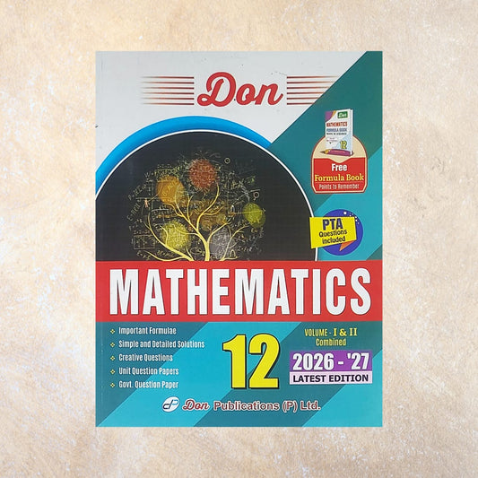 12th Don Mathematics Guide (Set of 2 Books) - Sri Shyamala Puthaga Angadi