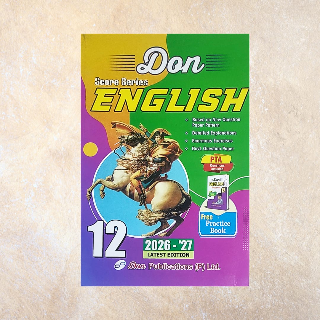 12th Don Score Series English Guide (Set of 2 Books) - Sri Shyamala Puthaga Angadi