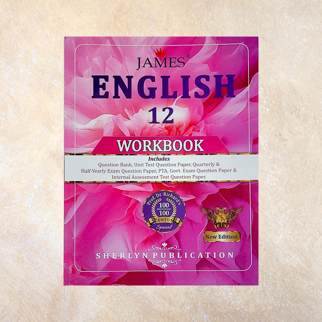 12th James English Guide (Set of 3 Books) - Sri Shyamala Puthaga Angadi