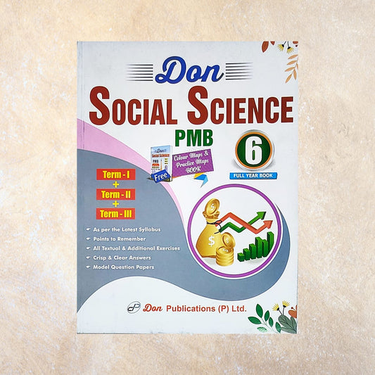 6th Don Social Science Guide (Set of 2 Books) - Sri Shyamala Puthaga Angadi