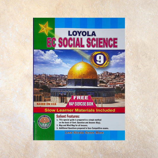 9th Loyola EC Social Science Guide (Set of 2 Books) - Sri Shyamala Puthaga Angadi